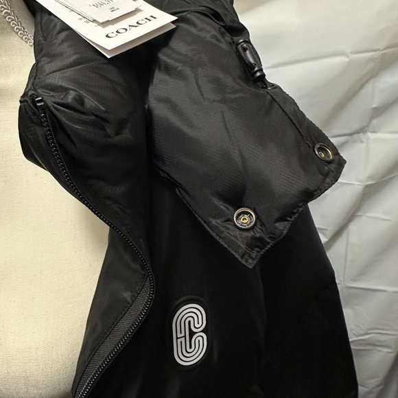 Men’s Coach Colorblock Down Puffer Jacket XXL Bl w/  Signature C NWT - Picture 16 of 16